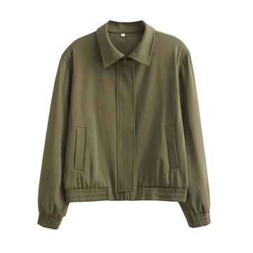 CLAIRE CASUAL BOMBER JACKET