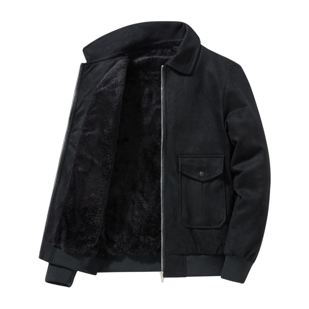 SUEDE FIELD JACKET