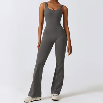 Sleeveless Flare Jumpsuit™