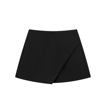 NEW ASSYMETRIC HIGH WAIST MINI SKIRT