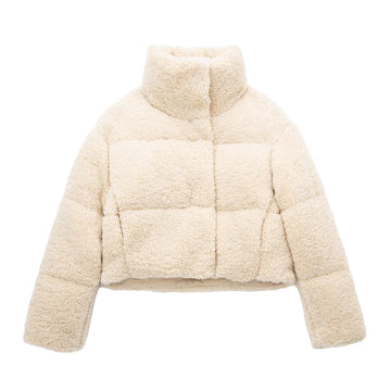GRACE FLUFFY FLEECE JACKET