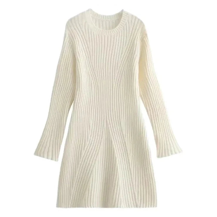 THE RIBBED MINI DRESS
