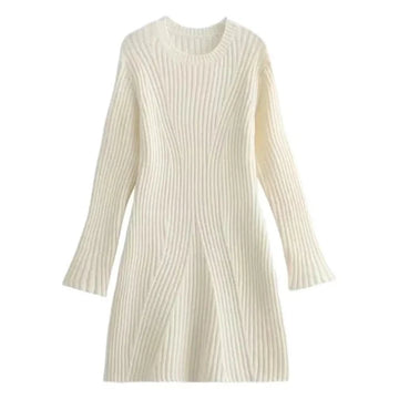 THE RIBBED MINI DRESS