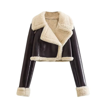THE FAUX FUR SHORT JACKET