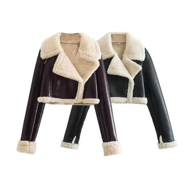 THE FAUX FUR SHORT JACKET