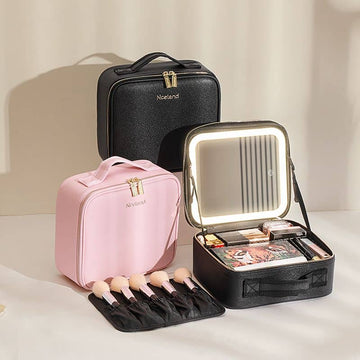 LED MIRROR MAKE-UP BAG