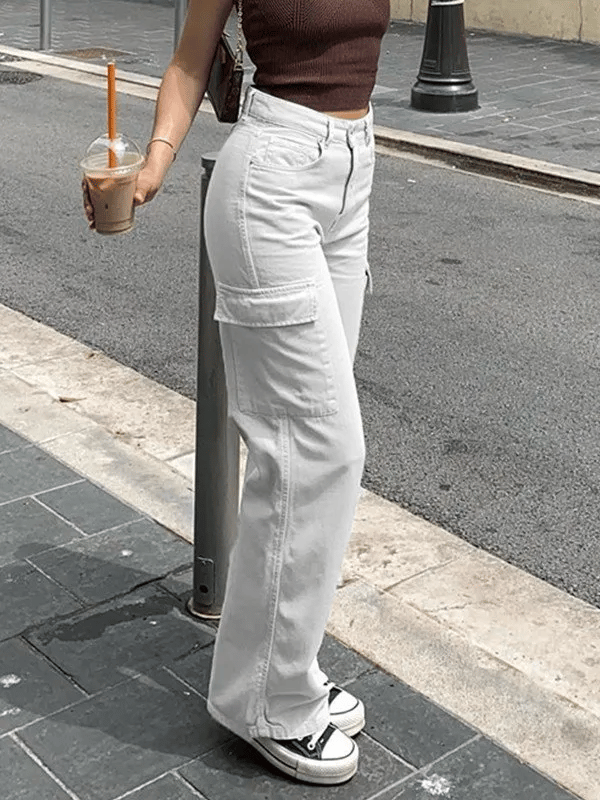 KIARA VERSTELBARE CARGO PANTS