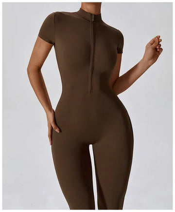 THE ZIPPED SCULPTING BODYSUIT