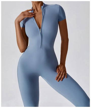 THE ZIPPED SCULPTING BODYSUIT